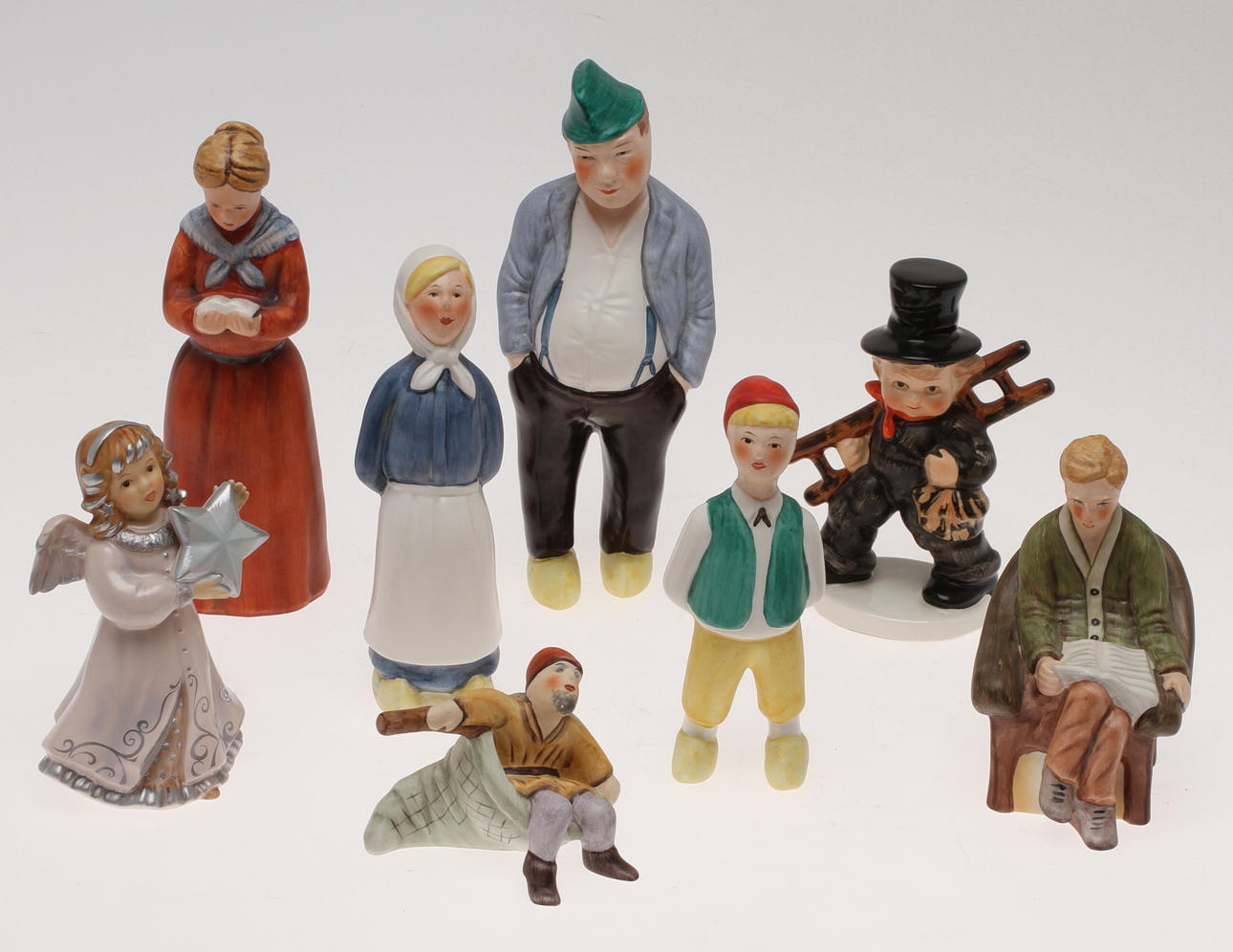 FIGURINER, 8 st, Goebel / Hummel.
