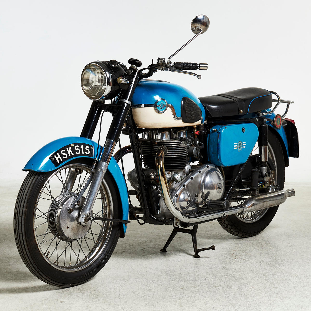 AJS 650, 1959, 2 Zylinder.