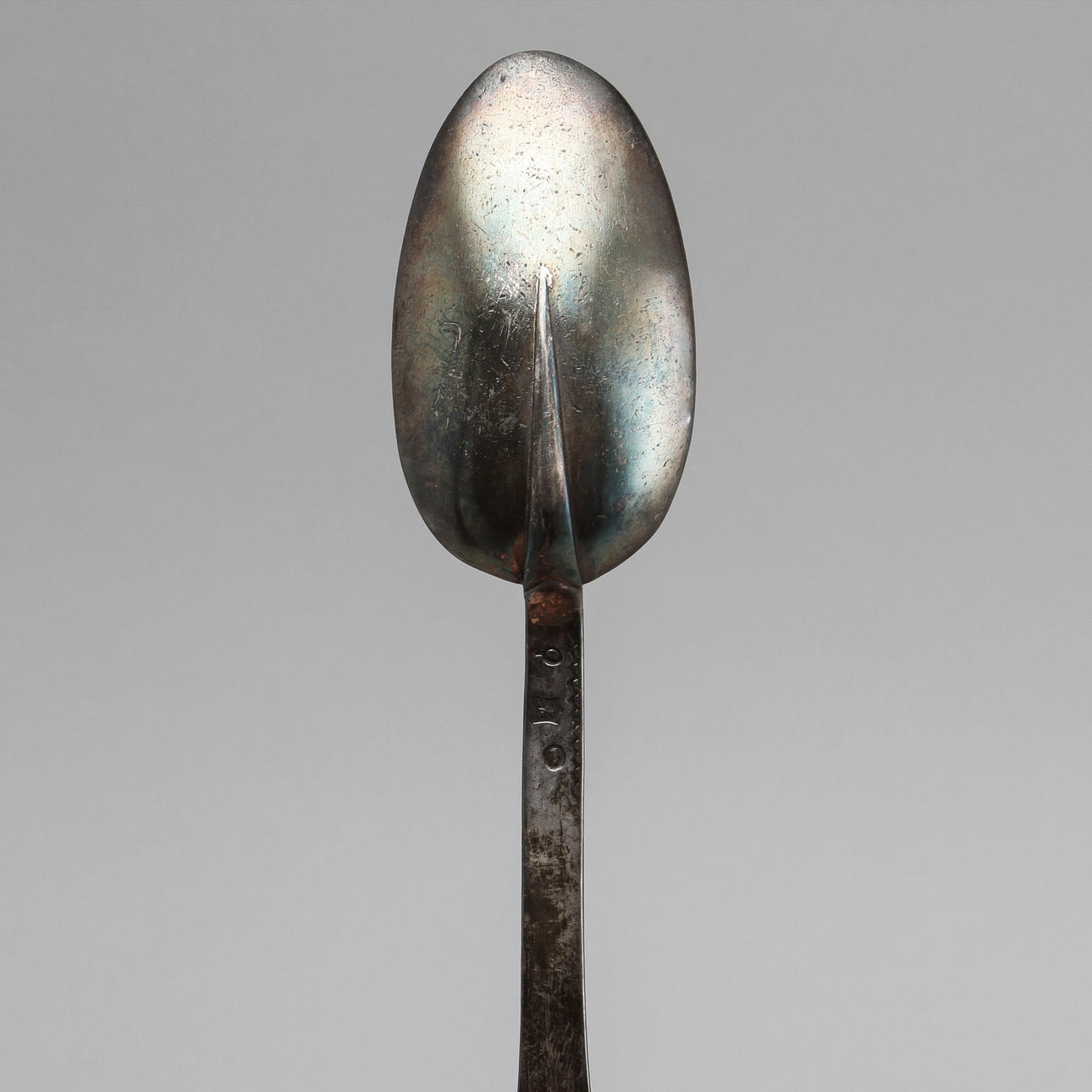 RÅTTSVANSSKED, silver, sannolikt Friedrich Richter, Stockholm, 1704. Vikt 90 gram.