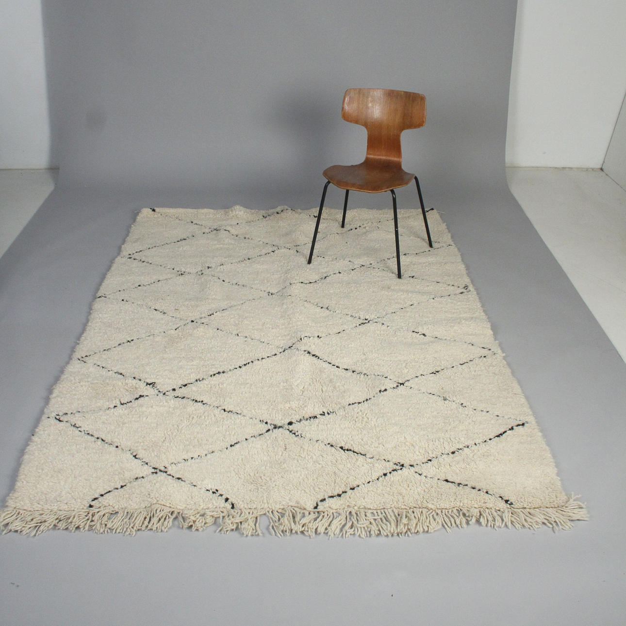 Berber-matto - tyyli "Beni Ourain".