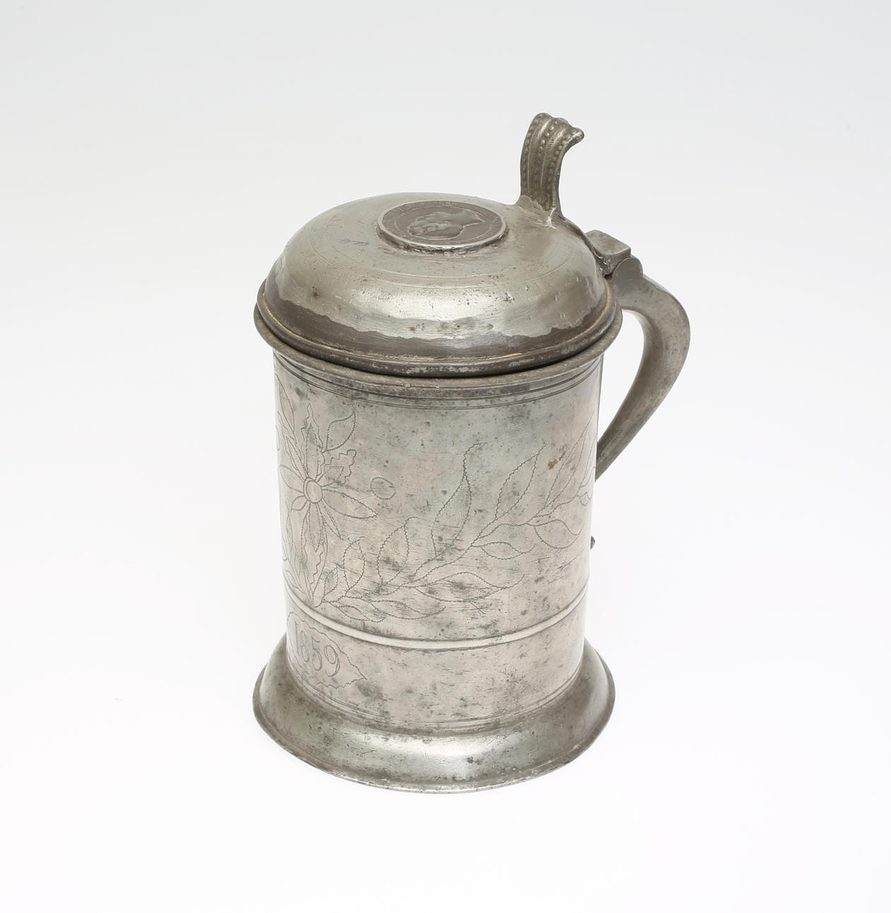 PER FREDRIK WIGHOLM. Tennstop, 1857, Arboga.