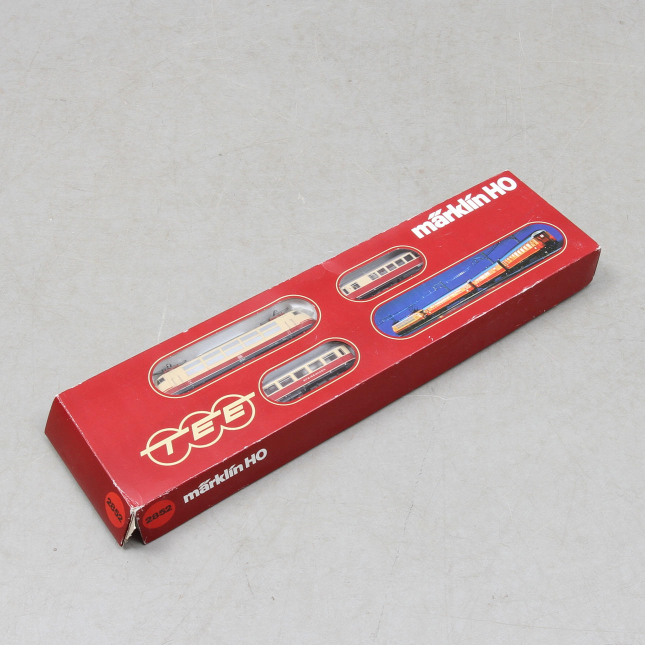 MÄRKLIN tågsats 2852 i originalkartong. Kataloger och tidningar.