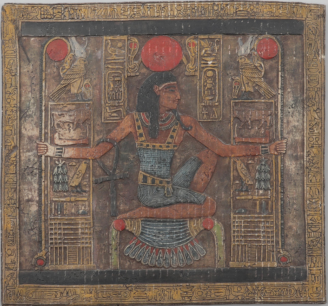 STENTAVLA, Isis kunst, Egypten.