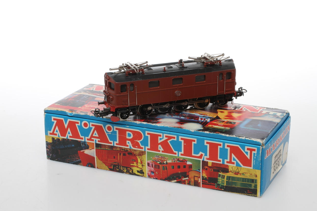 MÄRKLIN SJ:s Da-lok 3030 i originalkartong. Analogt.