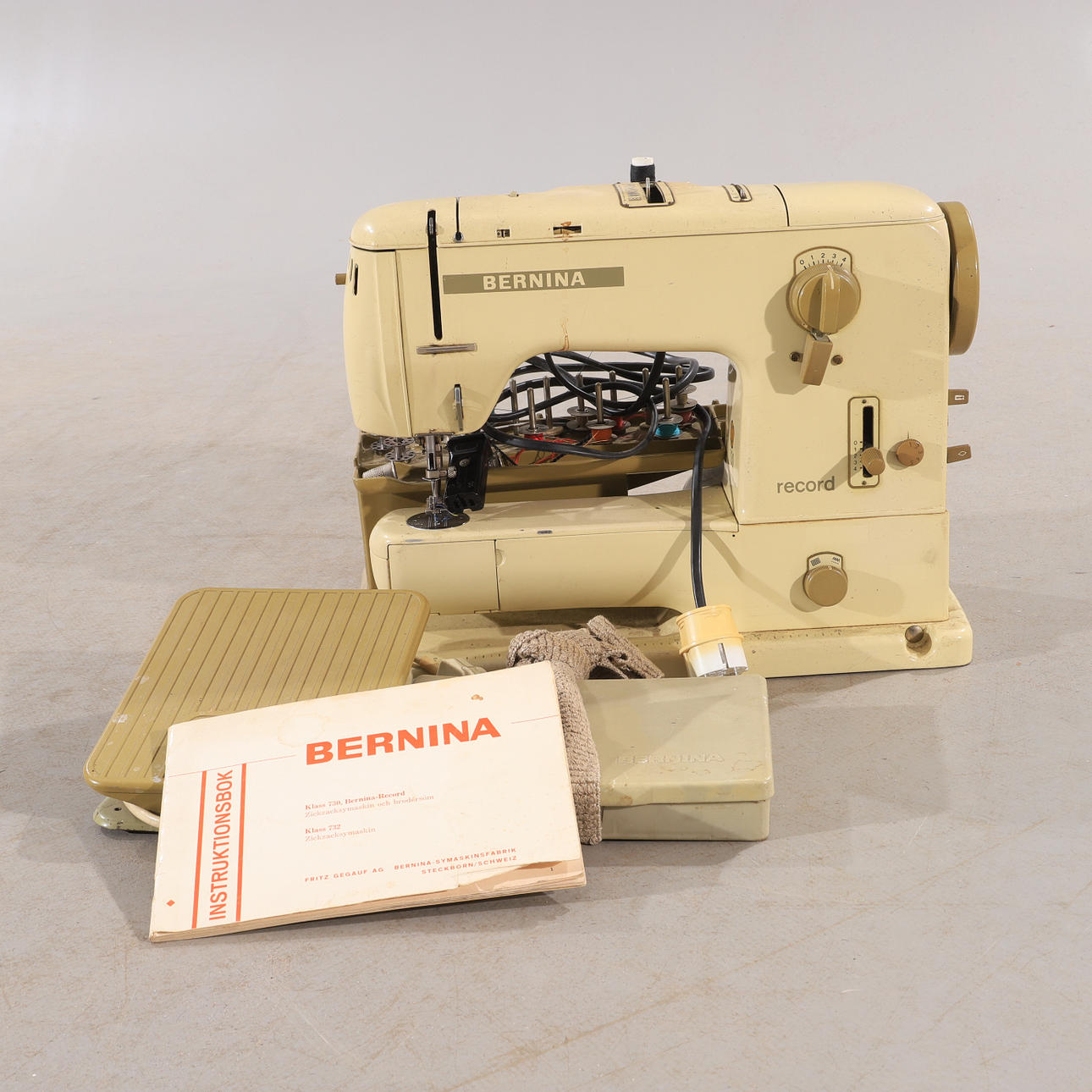SYMASKIN, Bernina, 1965.