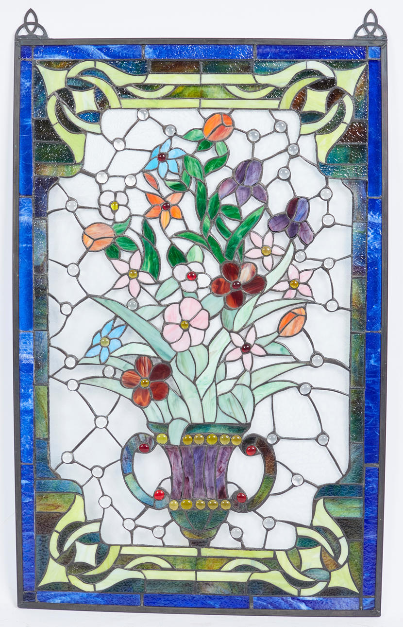 Art Déco-Bleiverglasung / Bleiglasfenster, Glas, Blei.