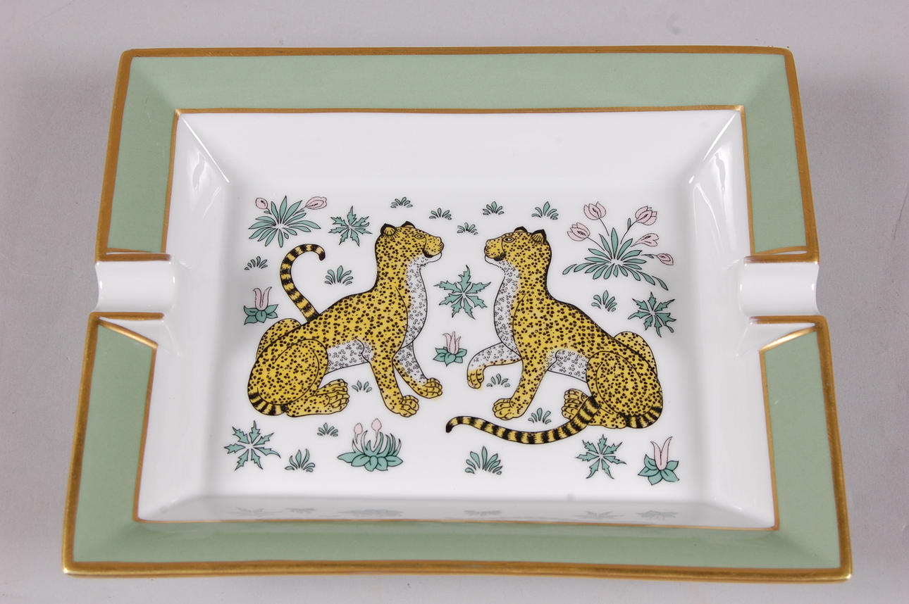 HERMÉS, porslin, märkt Hérmes Paris.