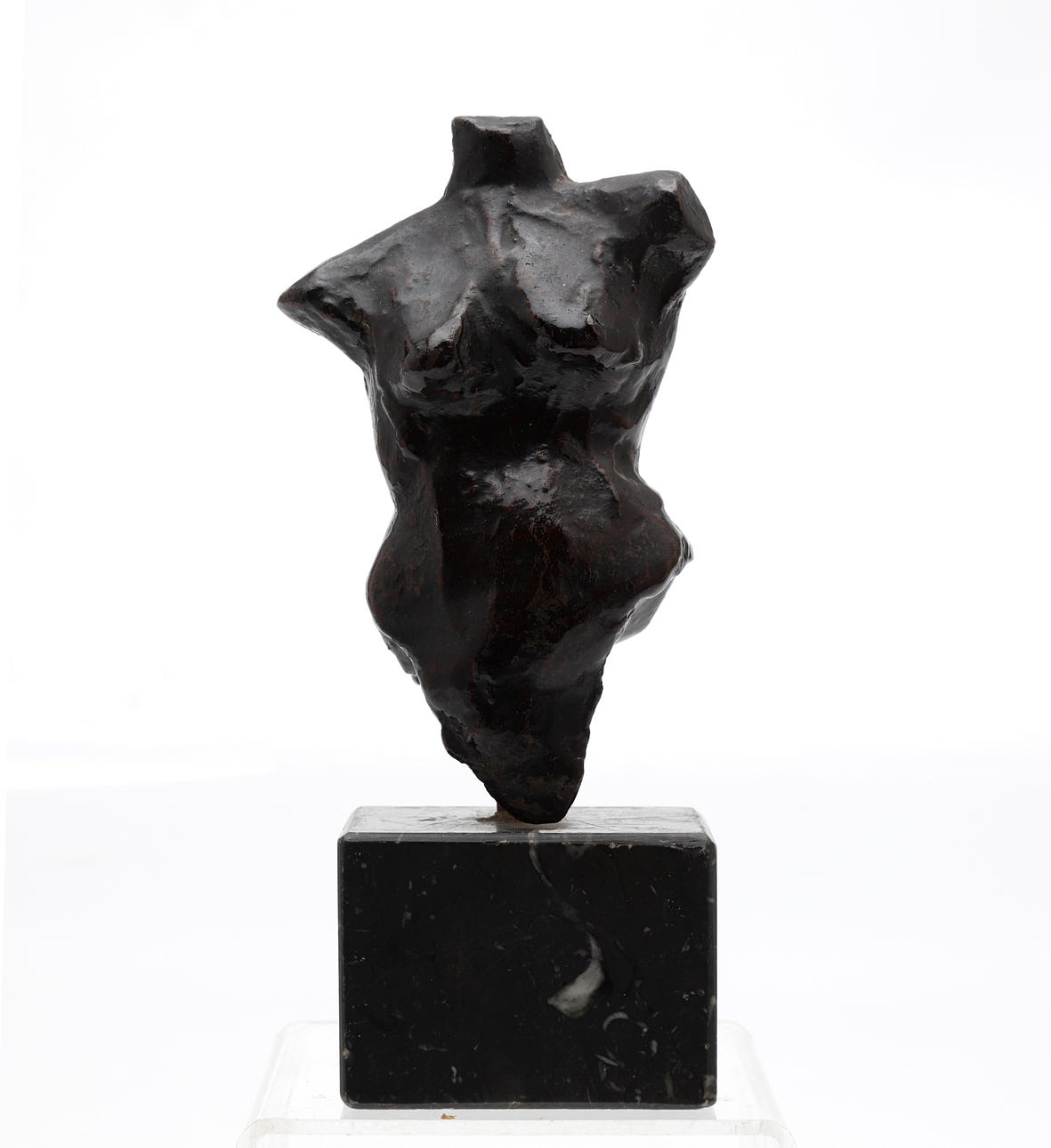 PROBABLY SPANISH SCHOOL, CIRCA 1970. Woman's torso.