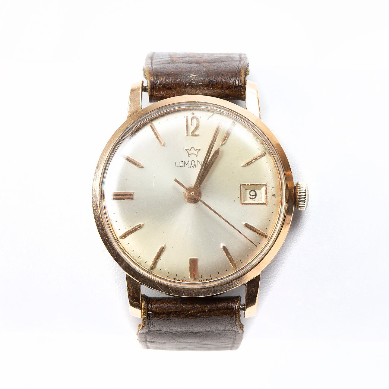 LEMANIA, wristwatch, 1960s.