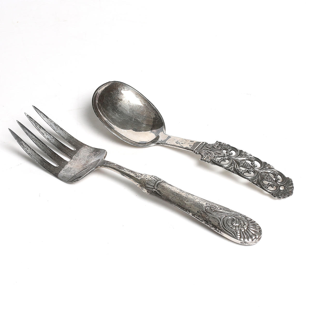 SERVERINGSBESTICK, silver. Vikt 228 gram.