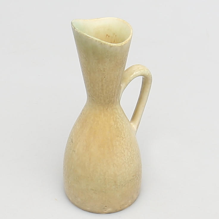 HÄNKELVAS i stengods. Rörstrand, Carl Harry Stålhane.