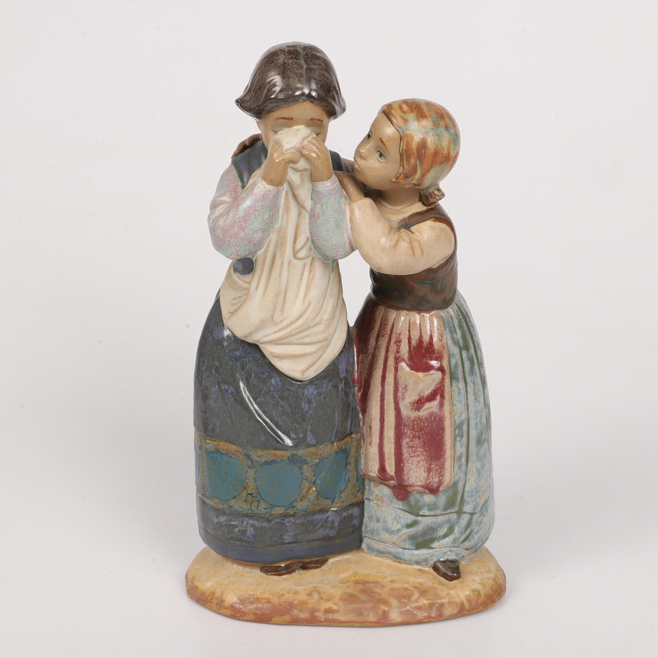 FIGURE, posliini, itkevä tyttö, Lladro.