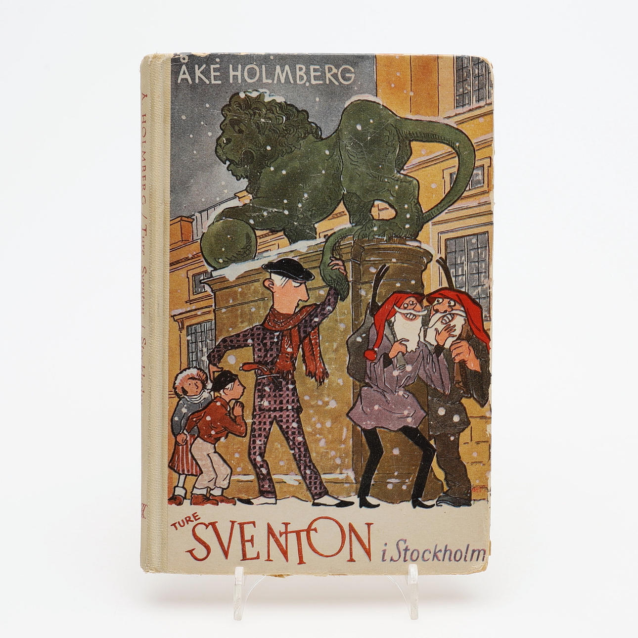 TURE SVENTON IN STOCKHOLM IN THE FIRST EDITION IN 1954 WITH A DEDICATION FROM ¨ÅKE HOLMBERG - THE MAN WHO INVENTED TURE SVENTON.