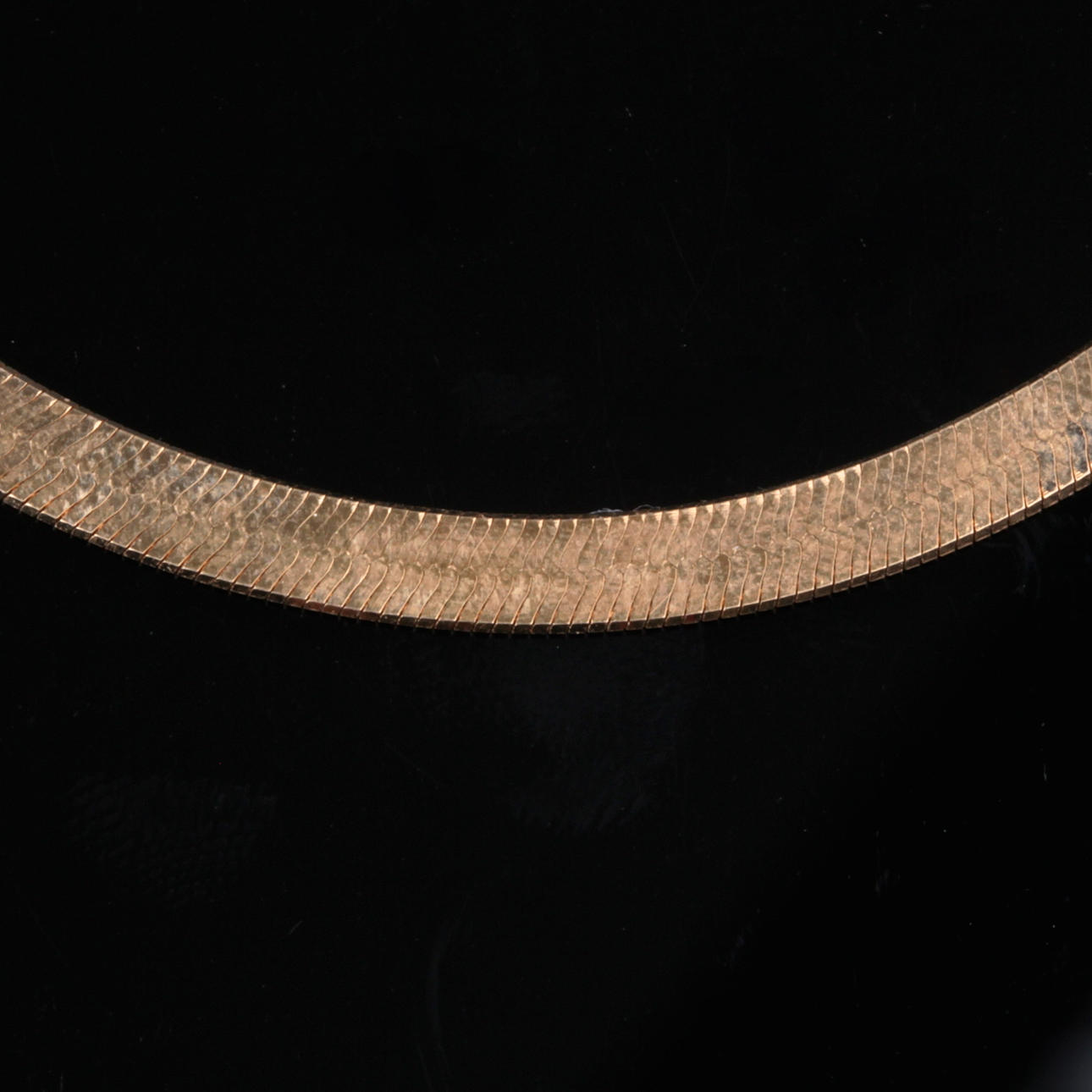 COLLIER, länk, 18k guld, GFAB, vikt ca 14,5 gram.