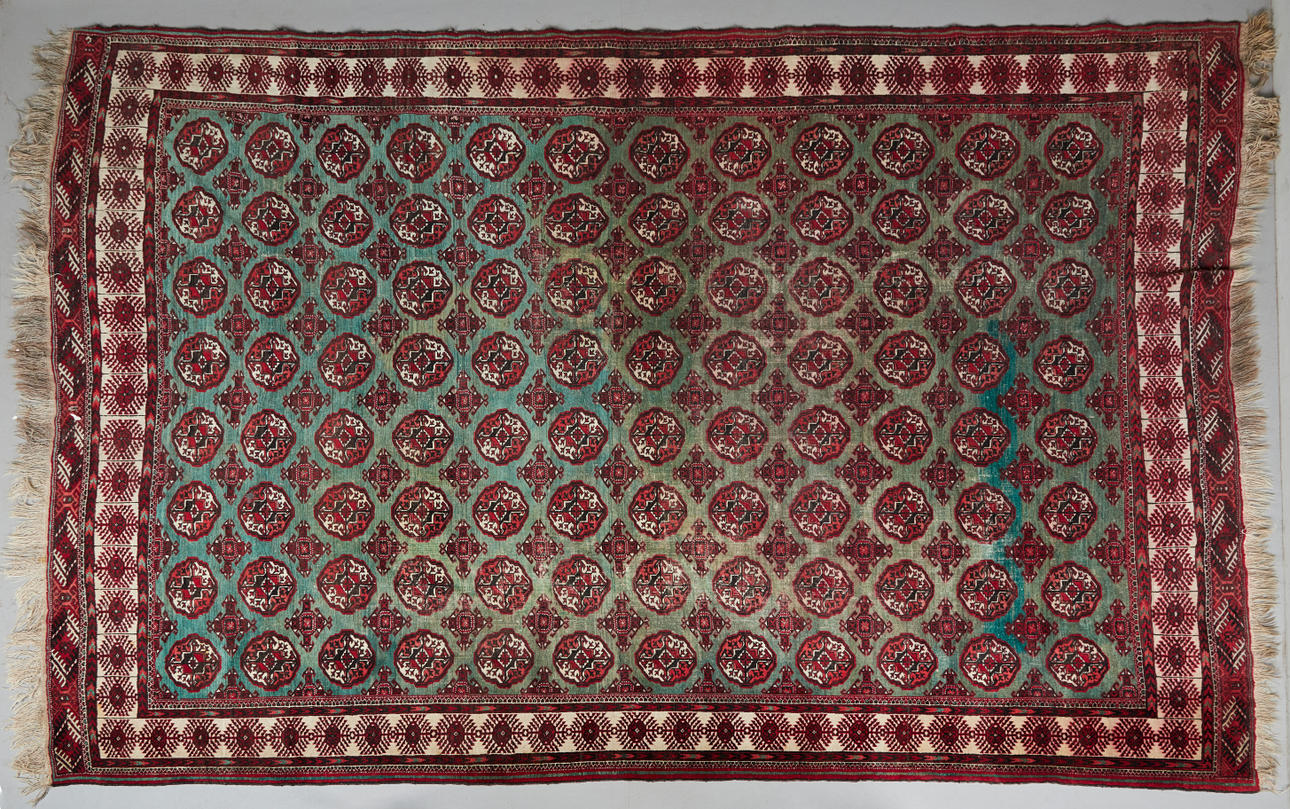 Matta/golvmatta, ull, Turkiet.