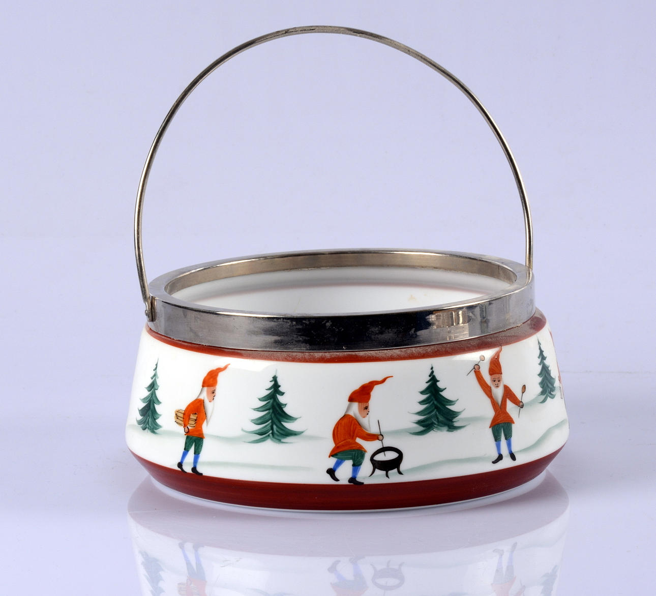 TOMTESKÅL, flussglas.