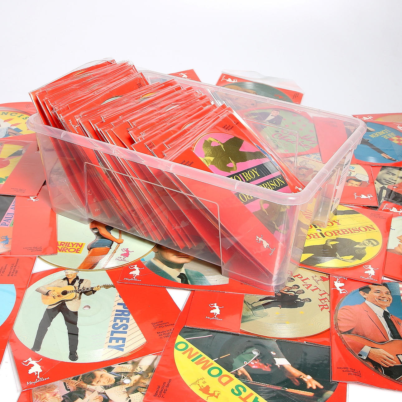 BILDSKIVOR, 98 st, Maybellene, Special Collectors 7" PD-Series.