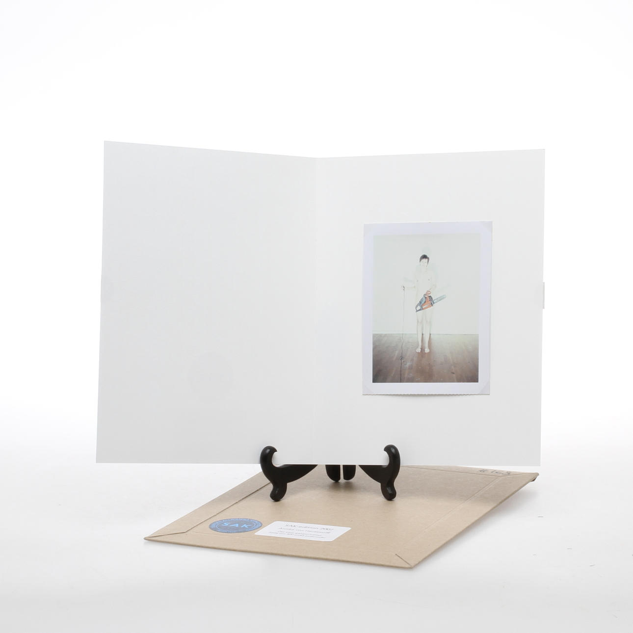 ANNIKA VON HAUSWOLFF. "Det sista självporträttet", polaroid, signerad 2007.