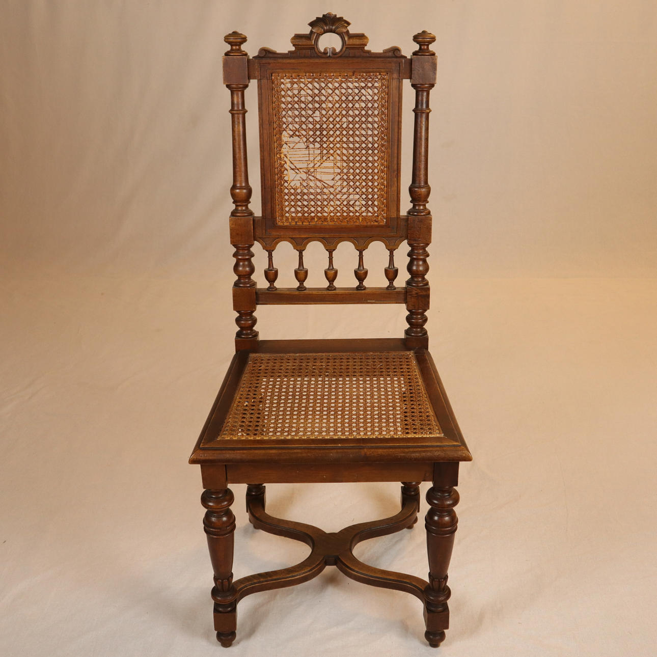 Gründerzeit-STUHL - um 1900, Holz.