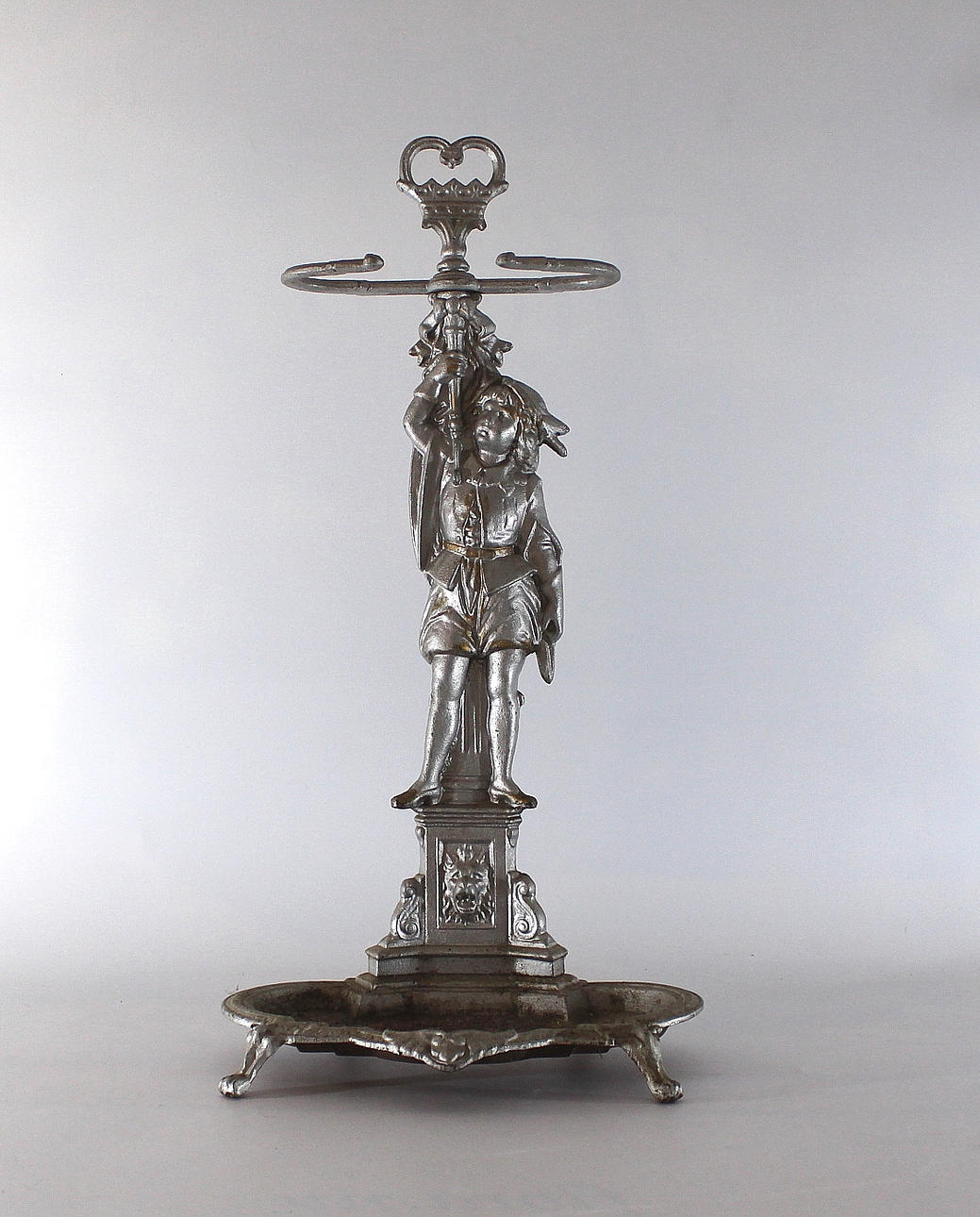 PARAPLYSTÄLL, gjutjärn.