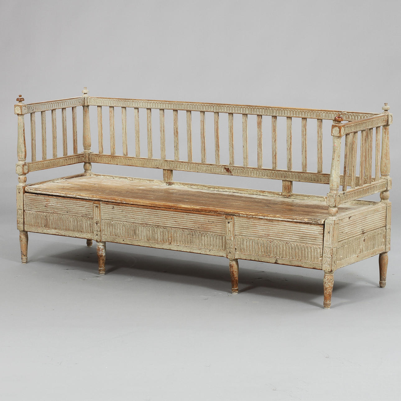 UTDRAGSSOFFA, gustaviansk, 1700-tal.