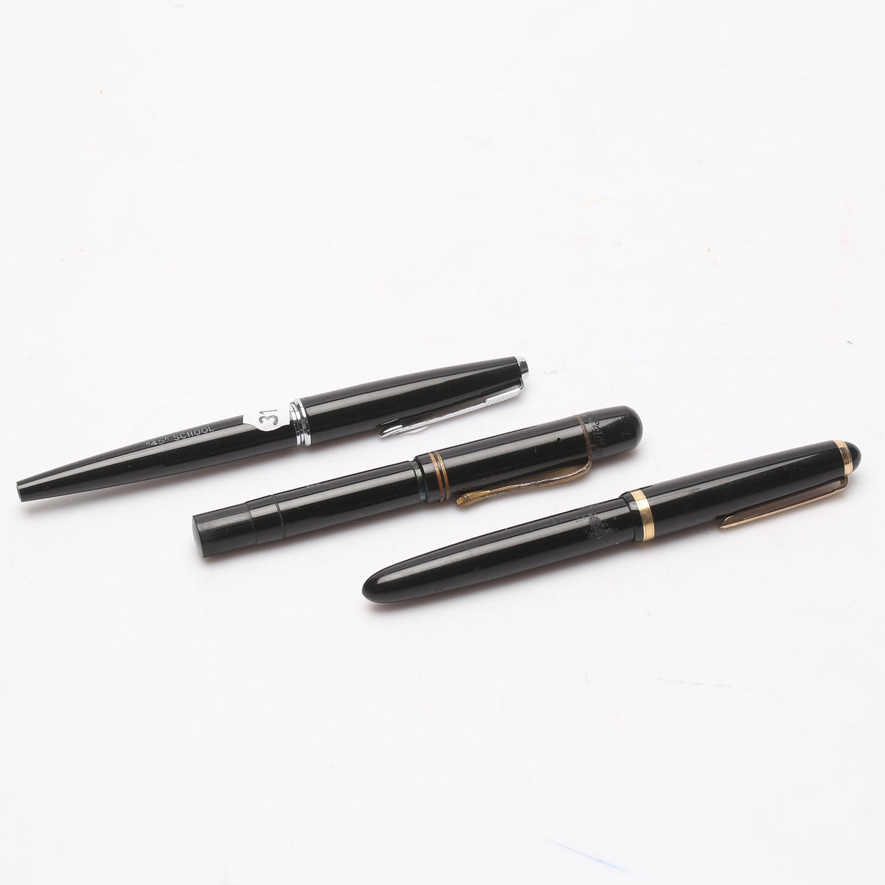 RESERVOIR PENS, 3 pcs, including Lamy.