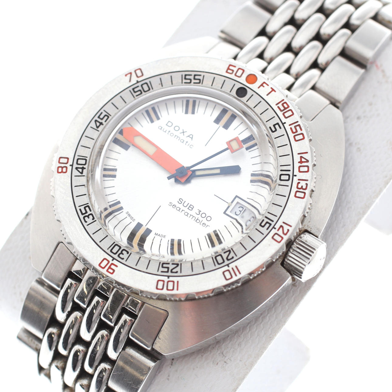 ARMBANDSUR, Doxa SUB 300 Searambler, stål, automatic, 2016.