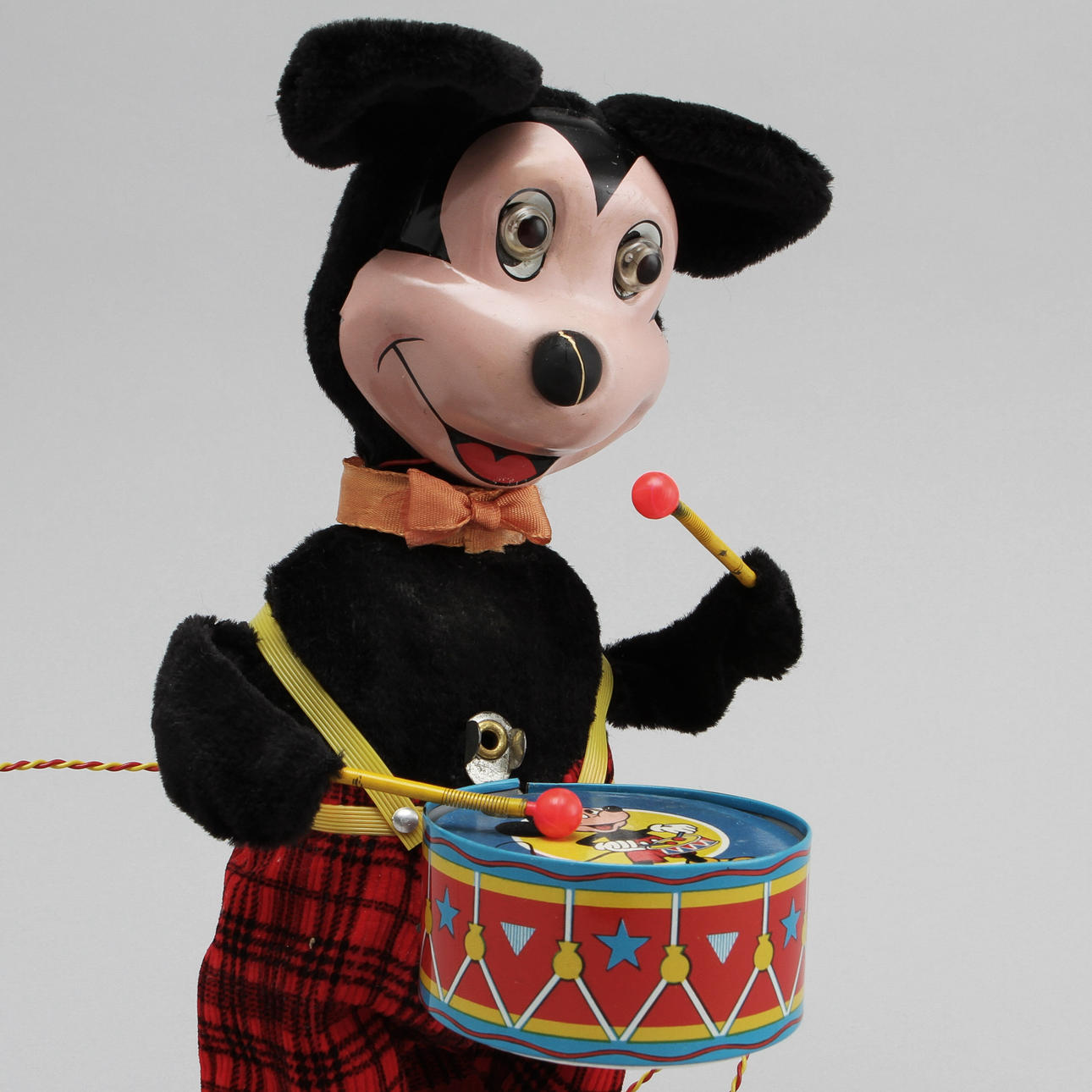 DOCKA "Drumming Mickey Mouse", Linemar, Japan 1950-60-tal.