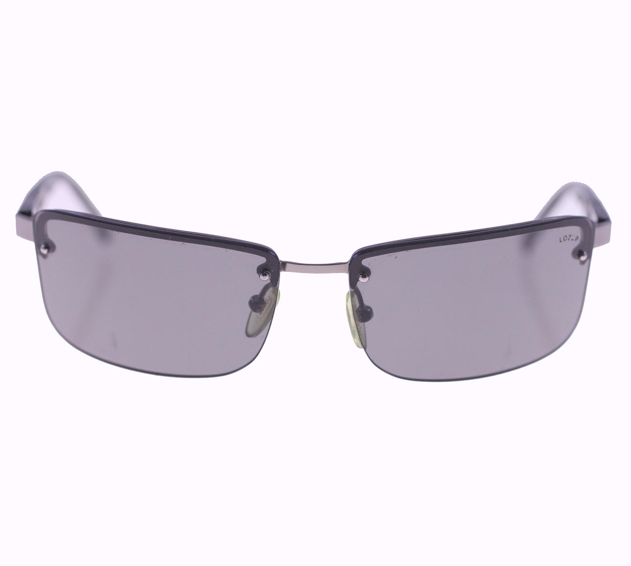 SUNGLASSES, men, Lozza by De Rigo, rimless model, 1980s.