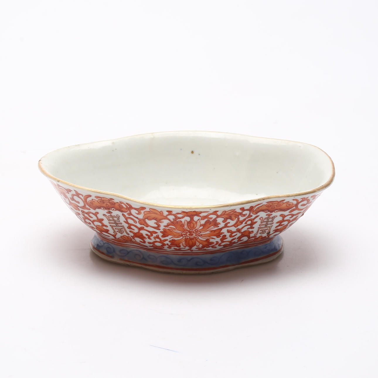 SKÅL, porslin, Kina, botten med märkning.