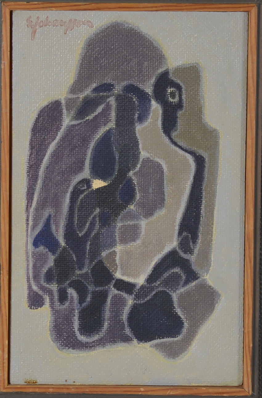 SVEN JOHANSSON. Olja på pannå.