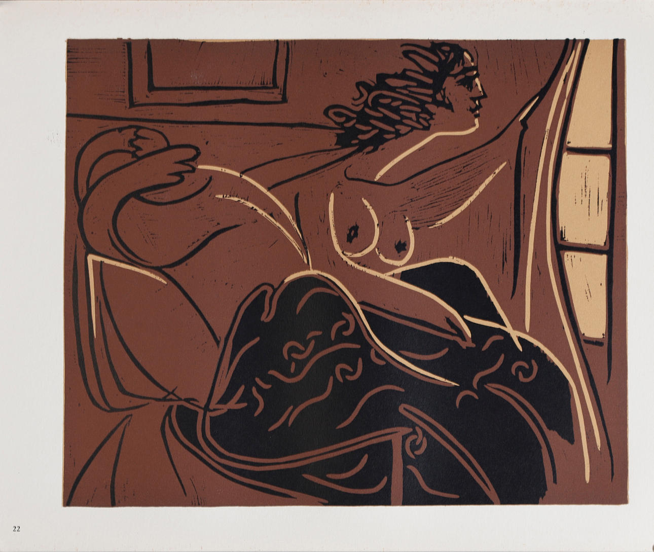 PABLO PICASSO. Kein Titel.