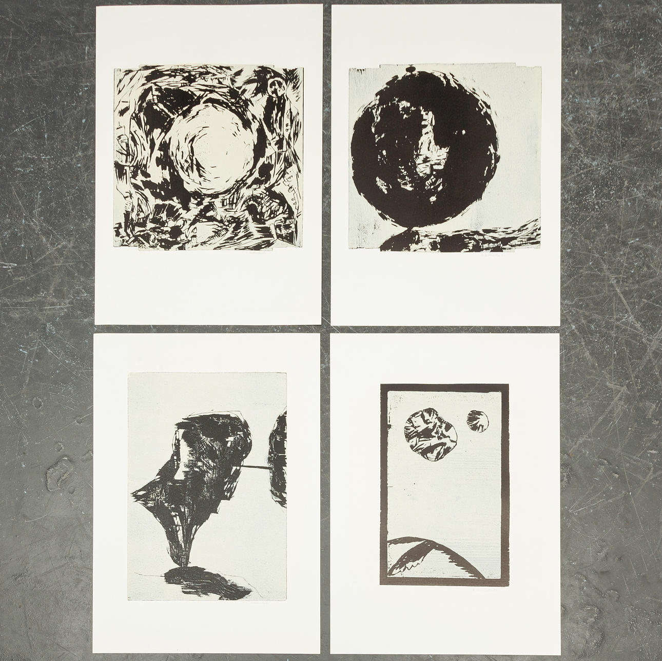 HEINRICH MODERSOHN. MODERNE GRAFIKEN (4).