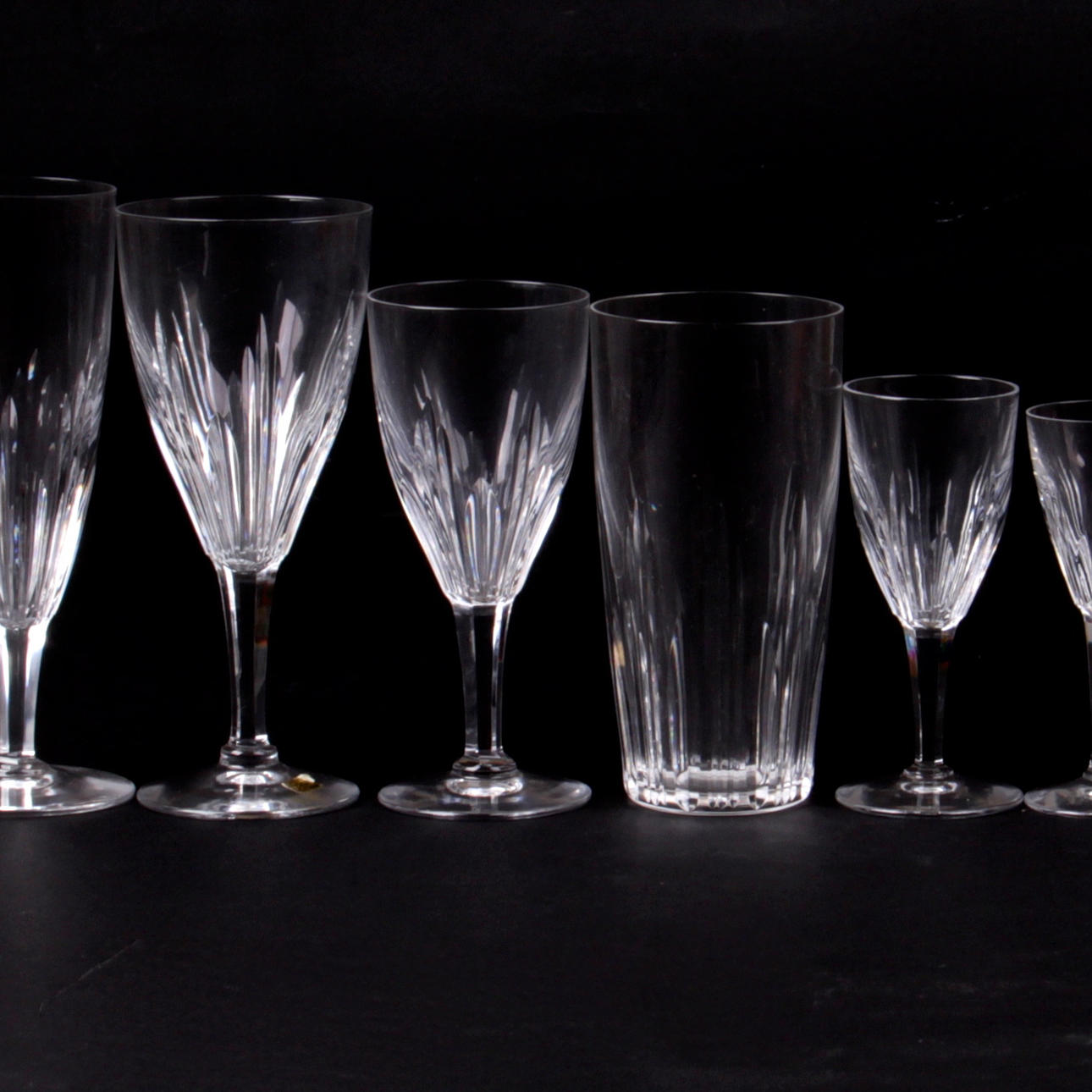 GLASSERVIS, 100 delar, Boda, 1900-tal.