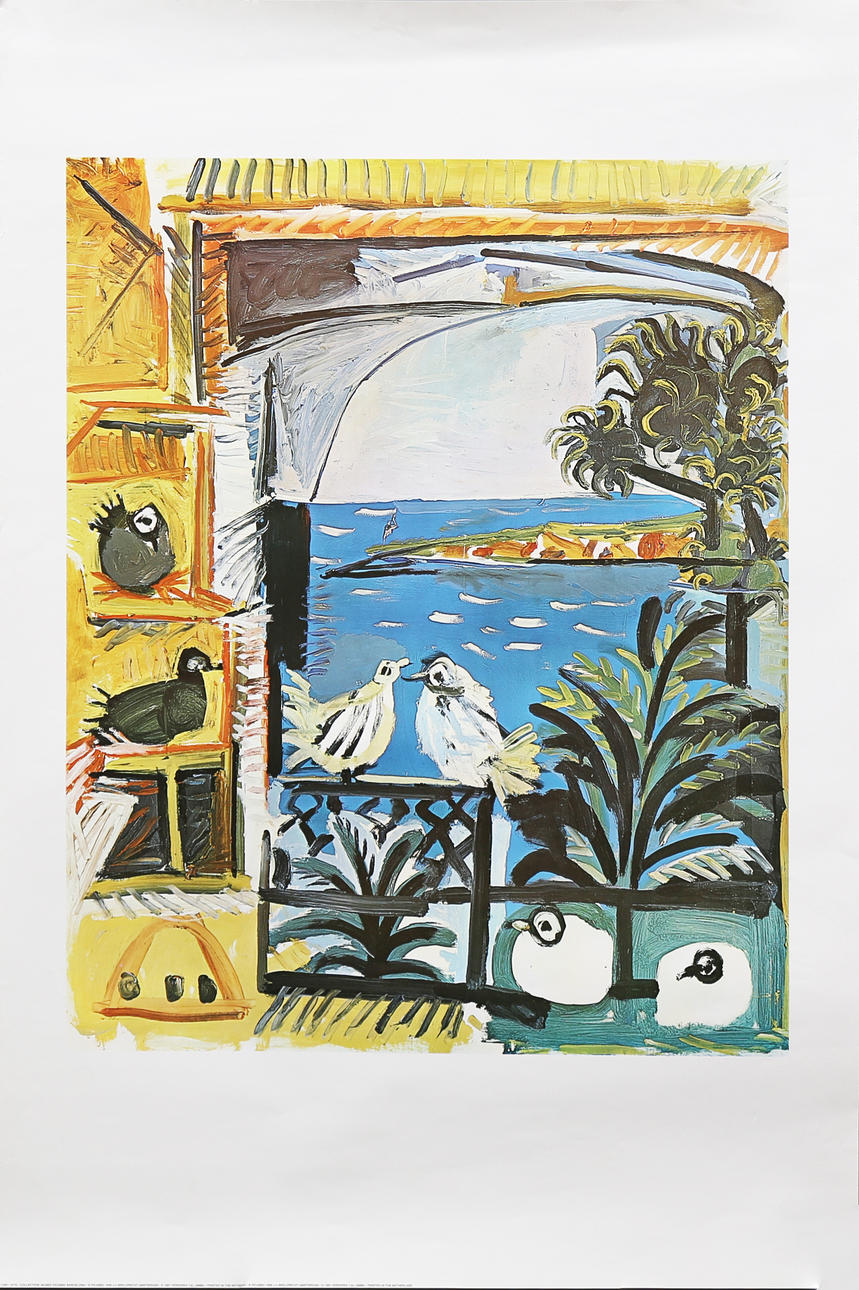 AFTER PABLO PICASSO. "Les Pigeons".