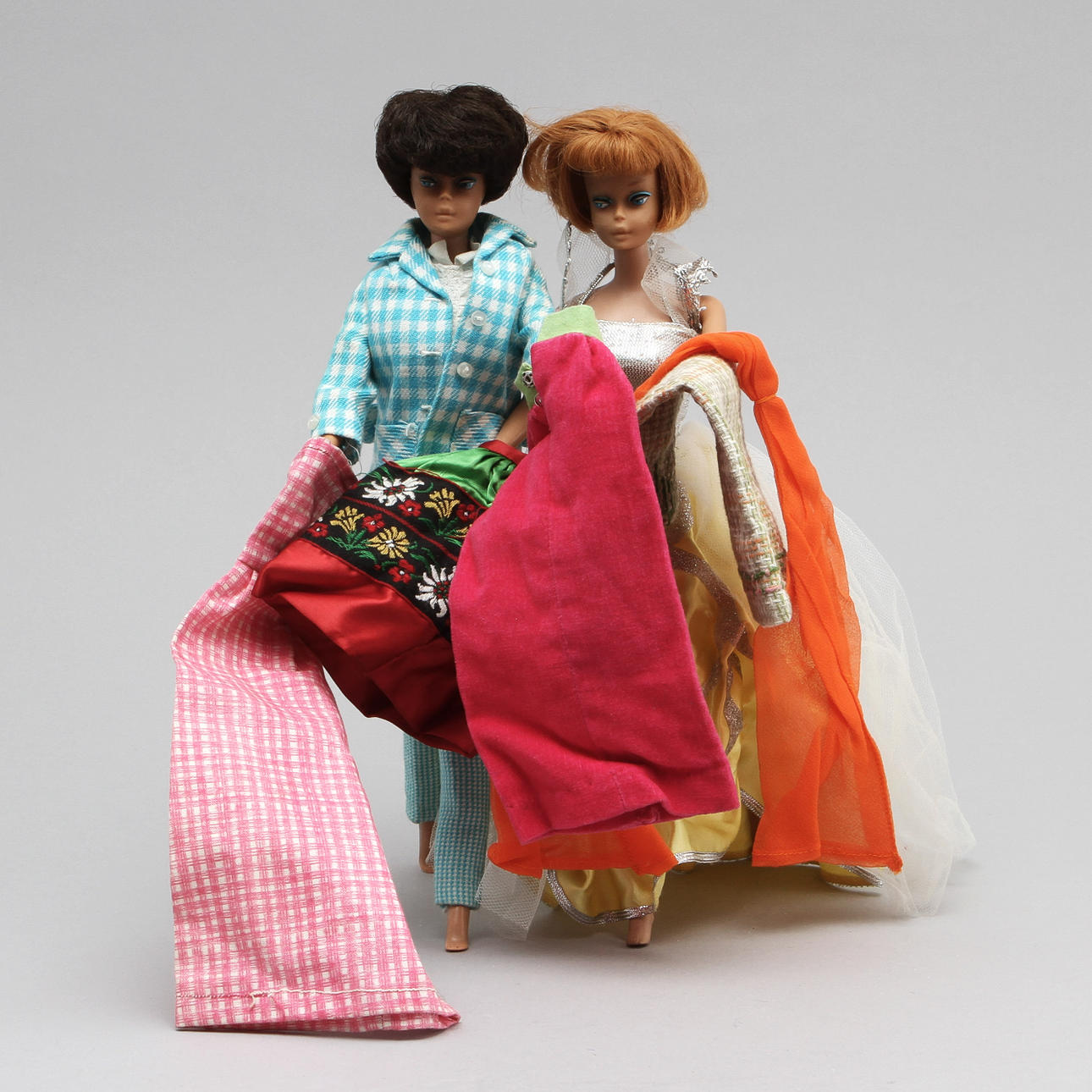 BARBIEDOCKOR, 2 st, Mattel Japan och Midge.