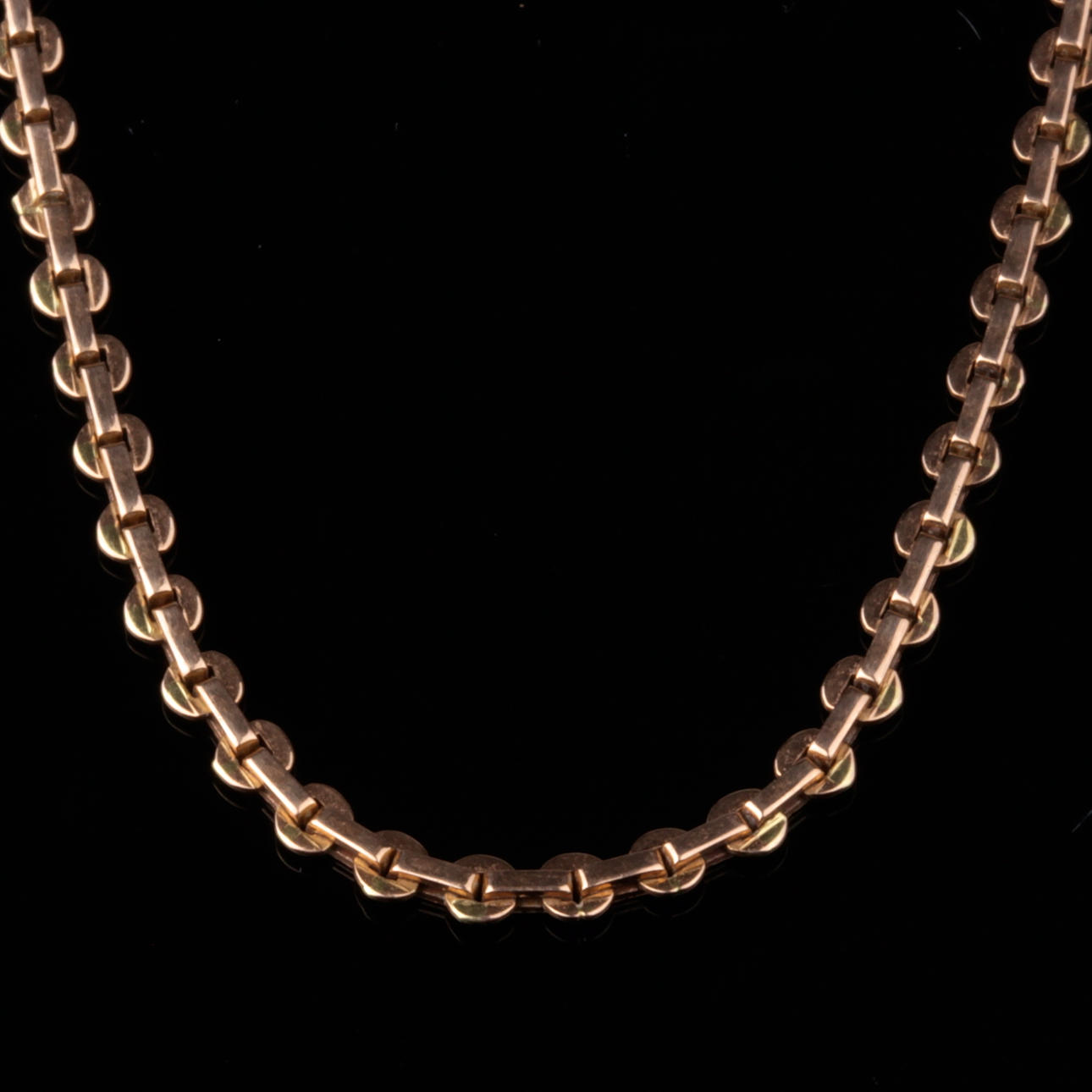 COLLIER, 18k gold, weight about 10.51 grams.