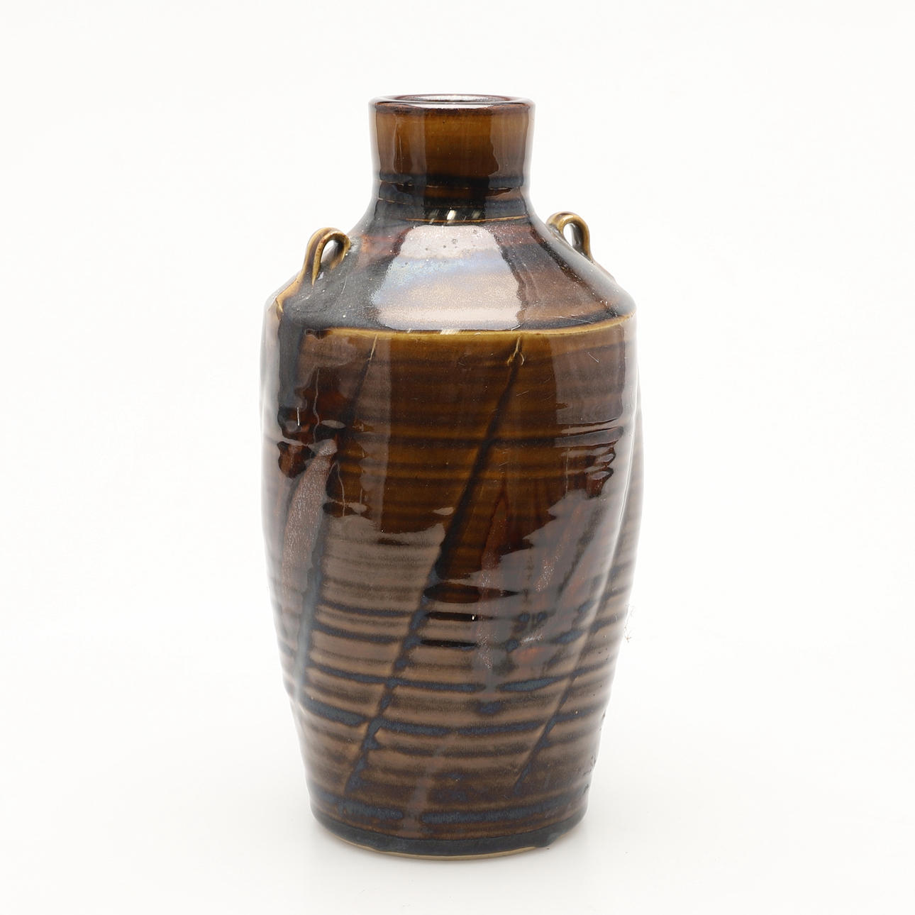 DAVID EELES FÖR SHEPHERD'S WELL POTTERY. Vas, stengods.