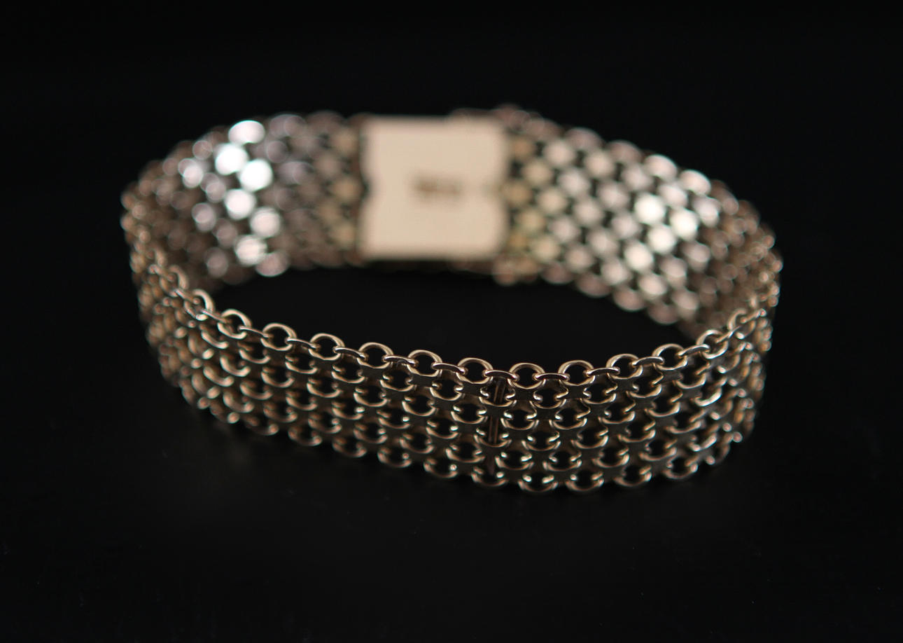 ARMBAND, 18k guld, ca 31,3 gram.