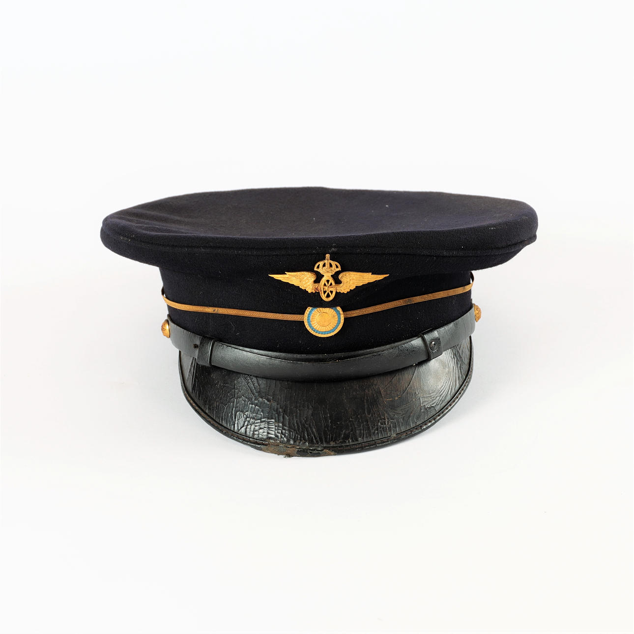 SKÄRMMOSSA, train driver, early 20th century.