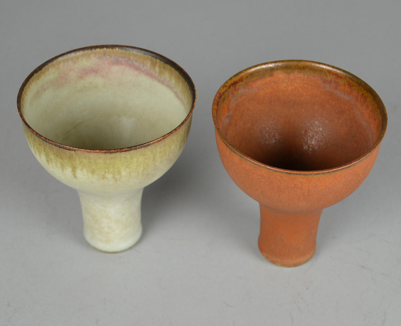 KARL SCHEID. Två skålar.