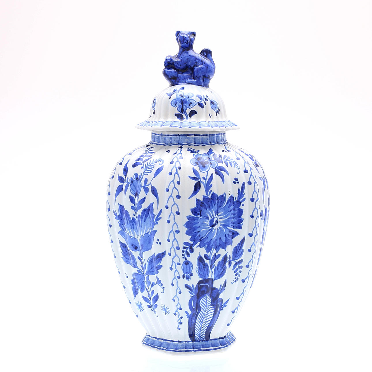 LIDS, PORCELAIN, DELFT, HOLLAND.