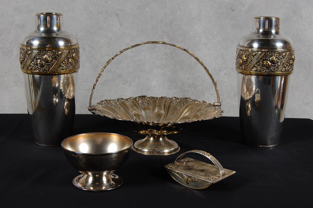 NYSILVER, 5 delar, 1900-talets förstadel.