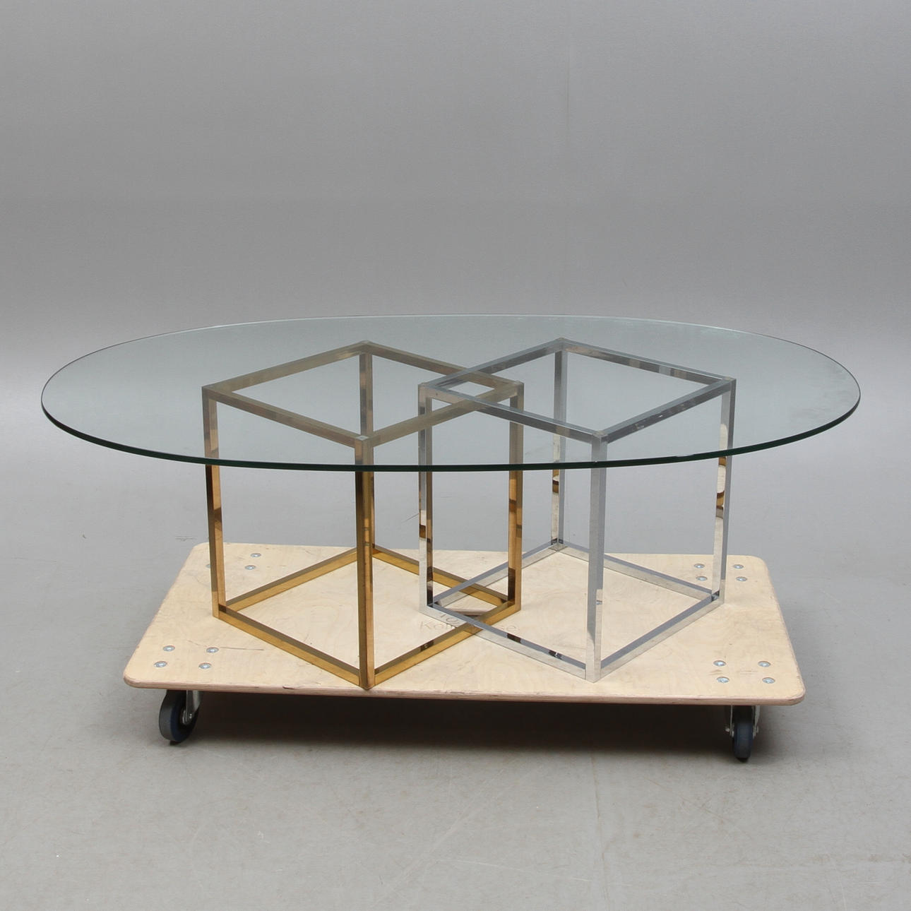 SOFFBORD, med glasskiva, Englesson, 19/2000-tal.