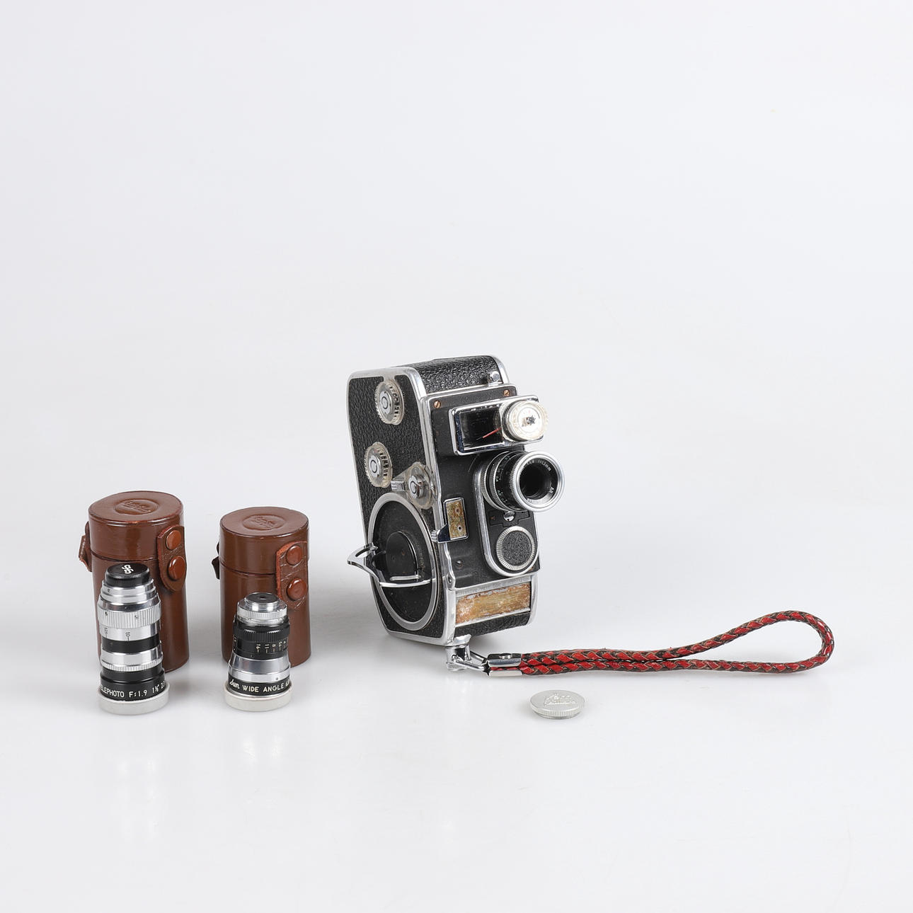 EQUIPO DE CÁMARA DE CINE, Bolex.