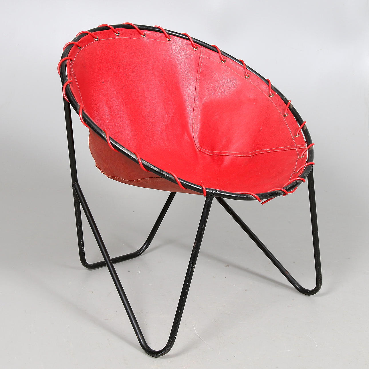 FÅTÖLJ,"Chika", IKEA 1950-tal.