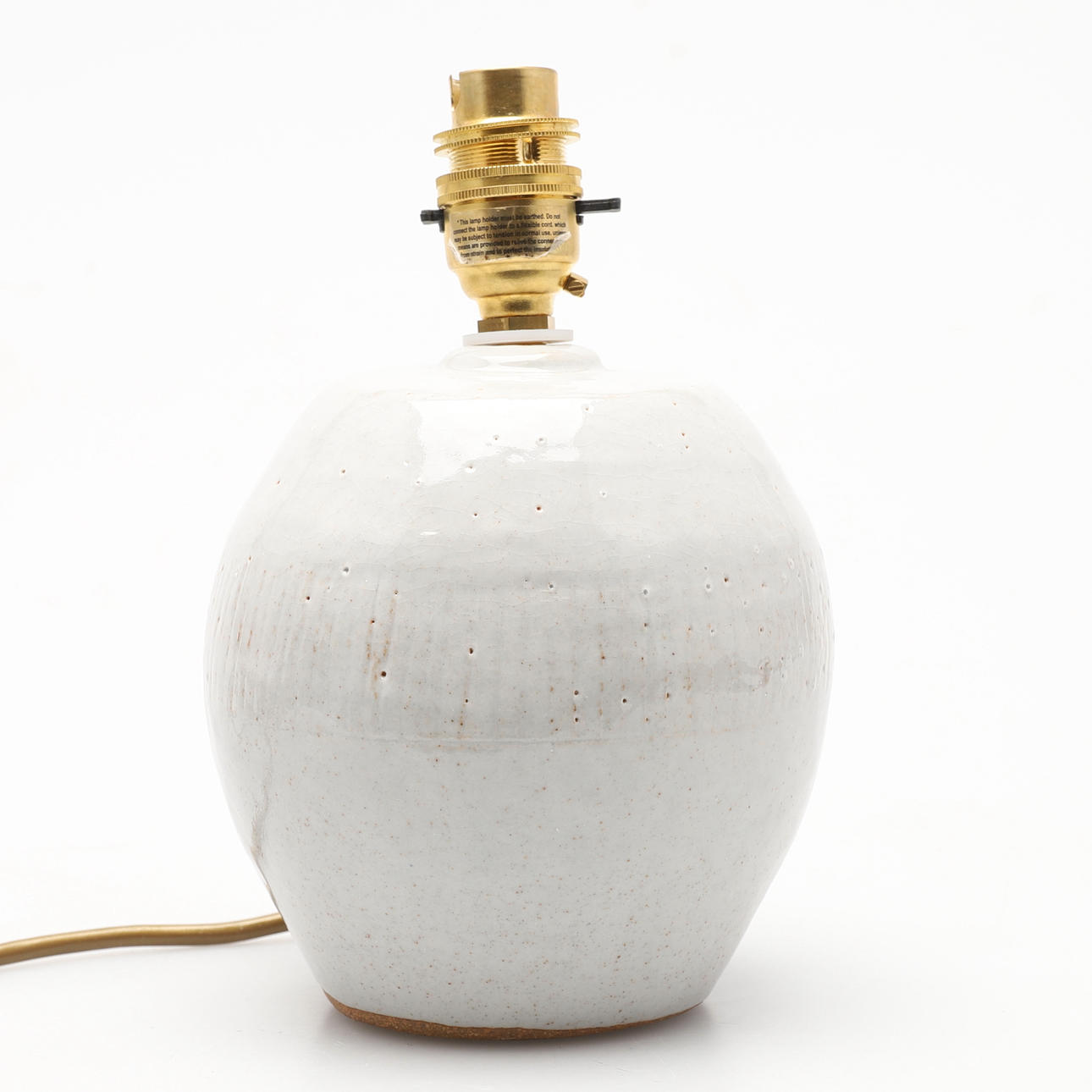 DIANA BURNETT. EN STUDIO BORDLAMPE, KERMAK STENtøj.