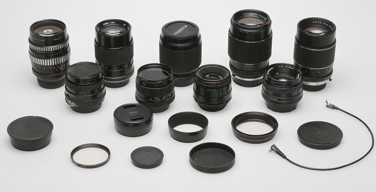 KAMERAOBJEKTIV, 9 st.