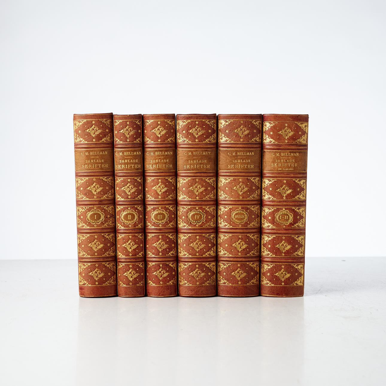 BELLMAN IN THE CARLÉN EDITION, 6 volumes.