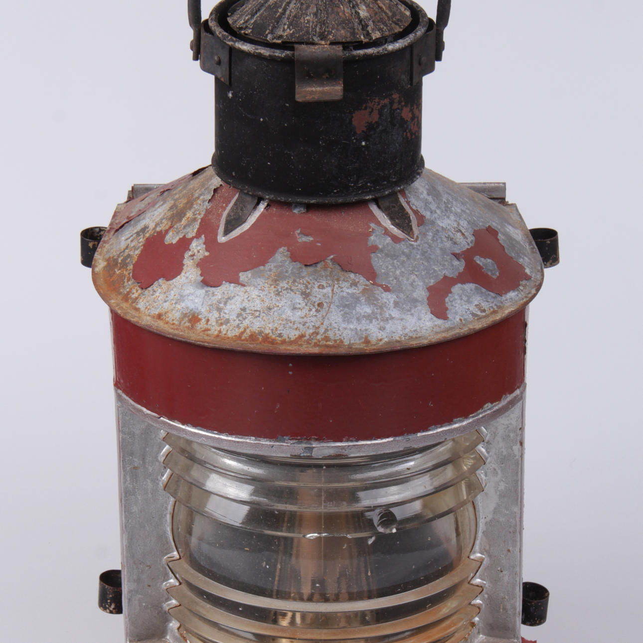 LANTERNA, plåt och glas 1800/1900-tal.